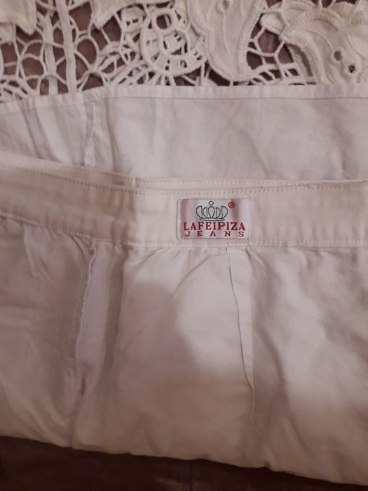 Ажурная натуральная юбка