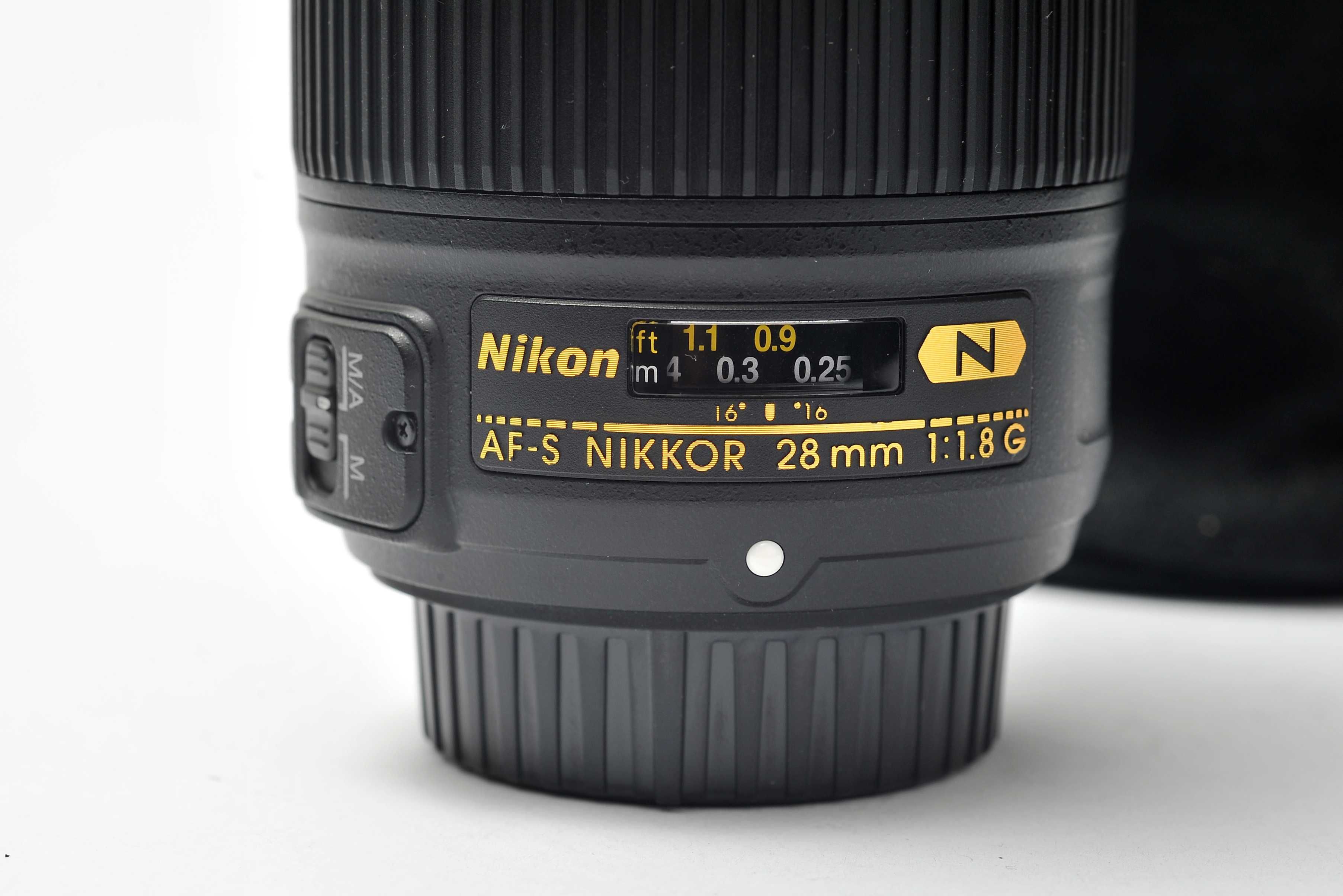 Nikon AFS 28mm f1.8 G (seminova)