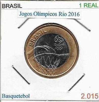 Moedas - - - Brasil - - - "Jogos Olímpicos - Rio de Janeiro 2016"
