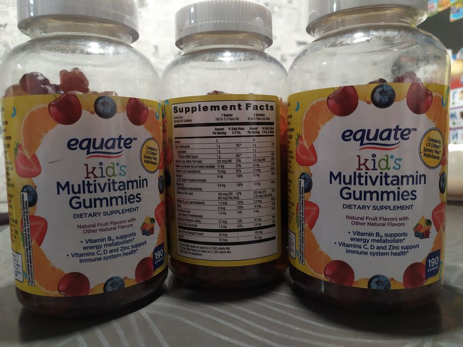 Дитячі мультивітамінні комплекси та Омега з США та Європи