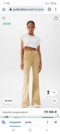 Spodnie damskie Pull&Bear  rozmiar 38