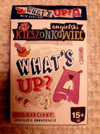 What's Up? Angielski Kieszonkowiec Quiz Karciany