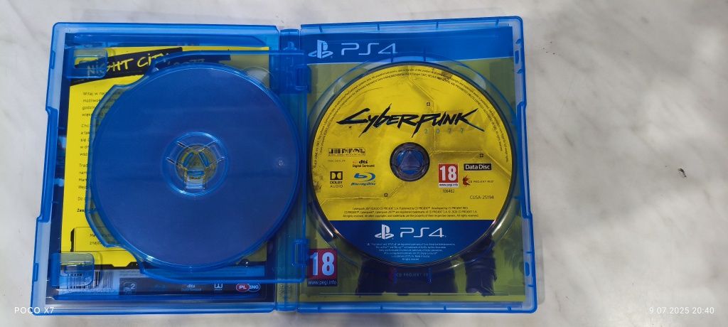 Gra Cyberpunk 2077 na PlayStation 4