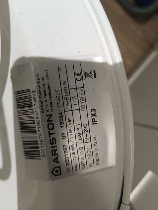 Bojler Ariston Lydos 80 Wifi