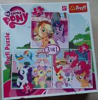 Puzzle My Little Pony kucyki Pony 3w1