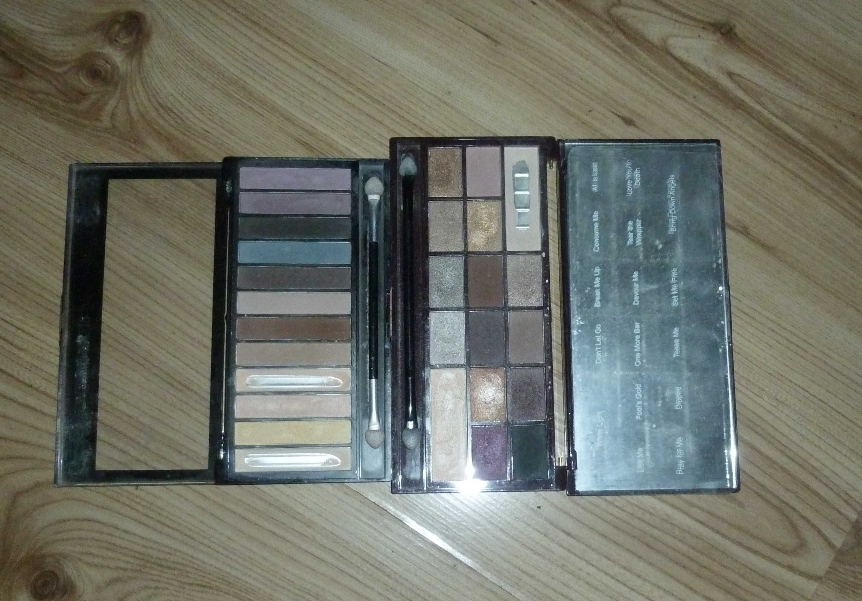 2 palety cieni makeup revolution