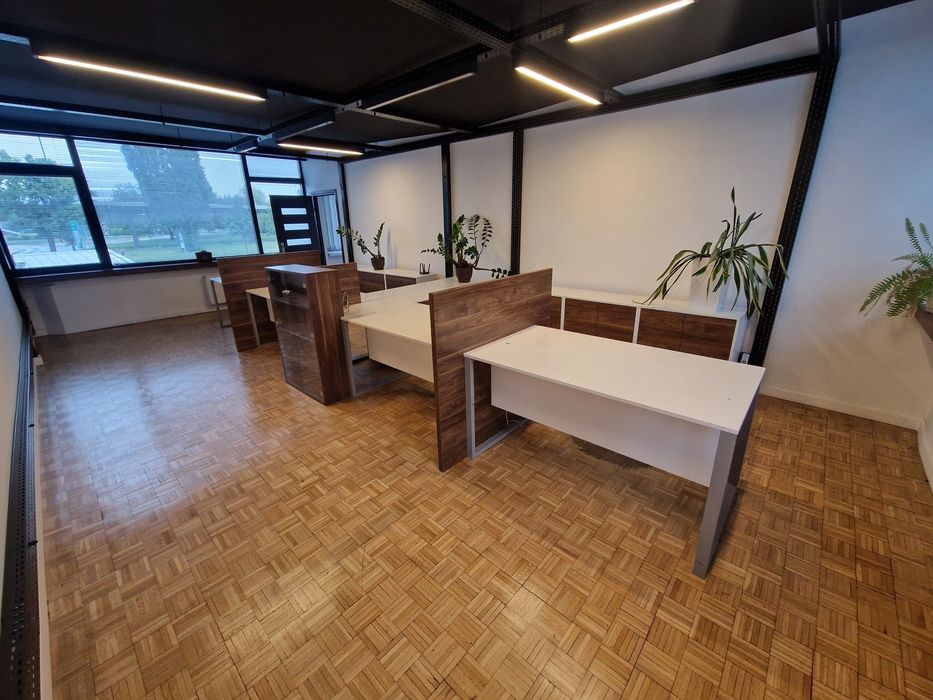 Zestaw mebli biurowych serwis salon lada gablota szafki