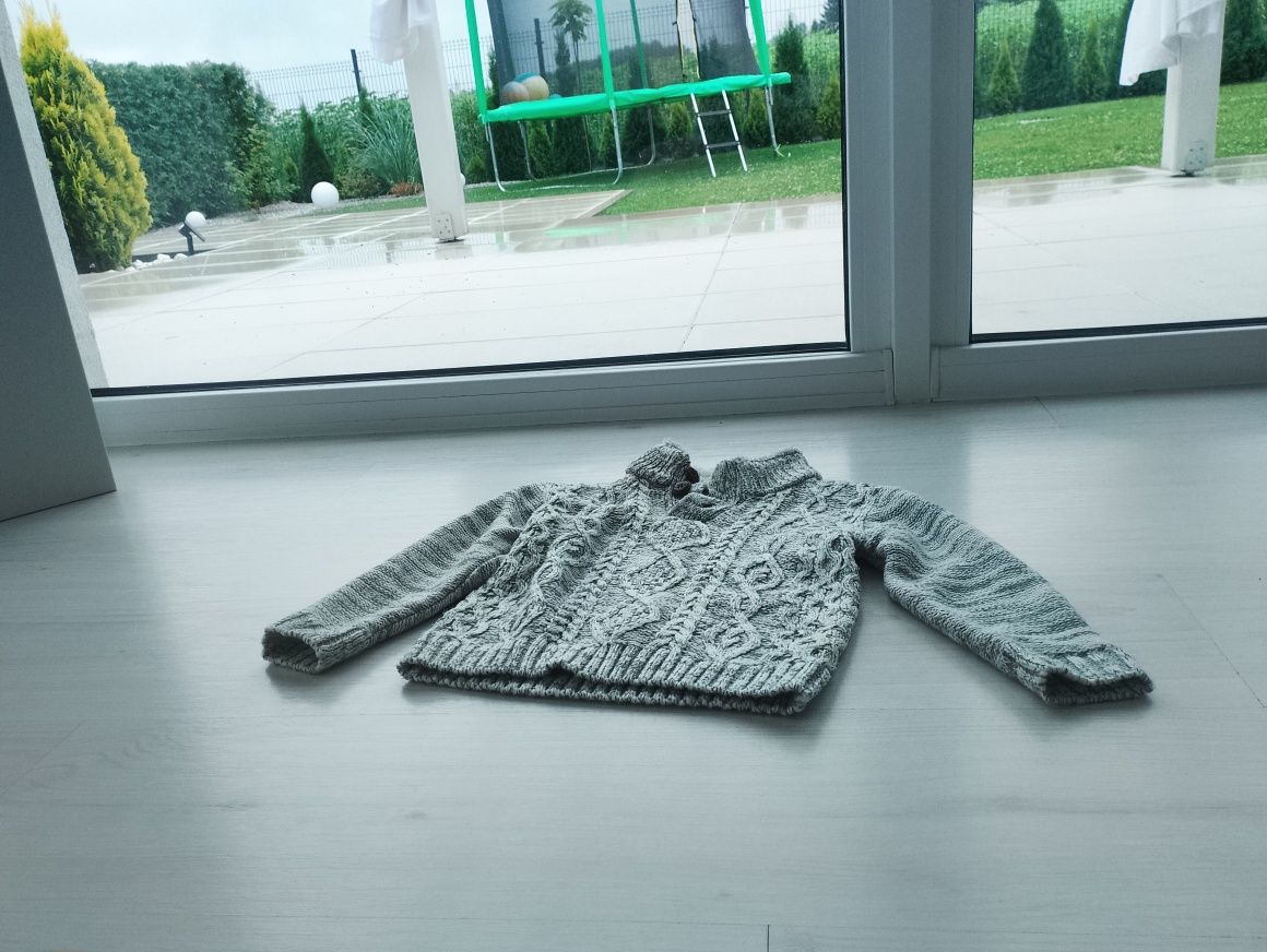 Elegancki sweter jesień/zima chłopiec 116 Rebel