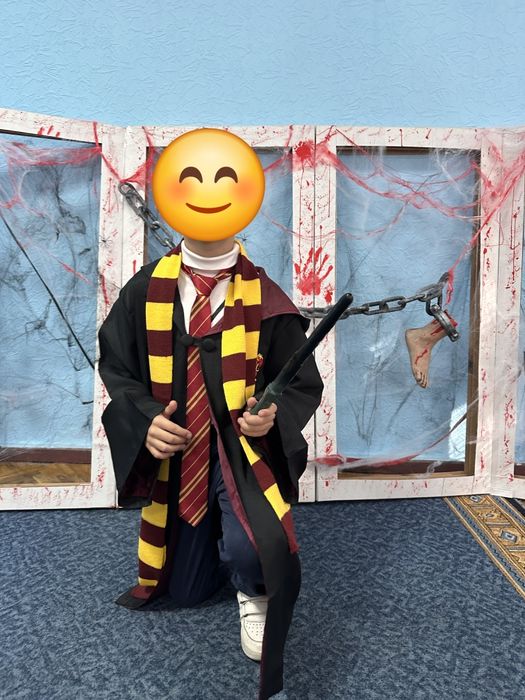 Костюм  р.128.  р.134 . Гарри Поттер . Карнавальный костюм . Хелоуин.