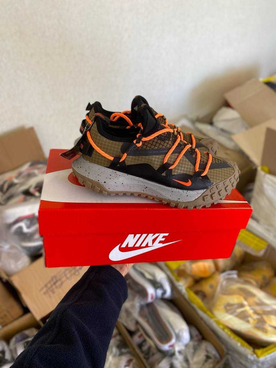 SALE! Nike Acg Mountain Fly Low Khaki/Orange 40 41 42 43 44 45 асиджи