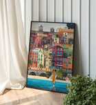 Obraz ręcznie malowany na płótnie - duży - 80cm x 120cm