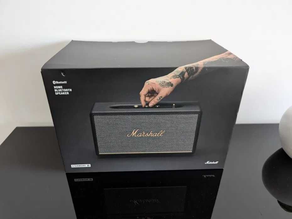 Coluna Bluetooth Marshall Stanmore III - Preto Selado