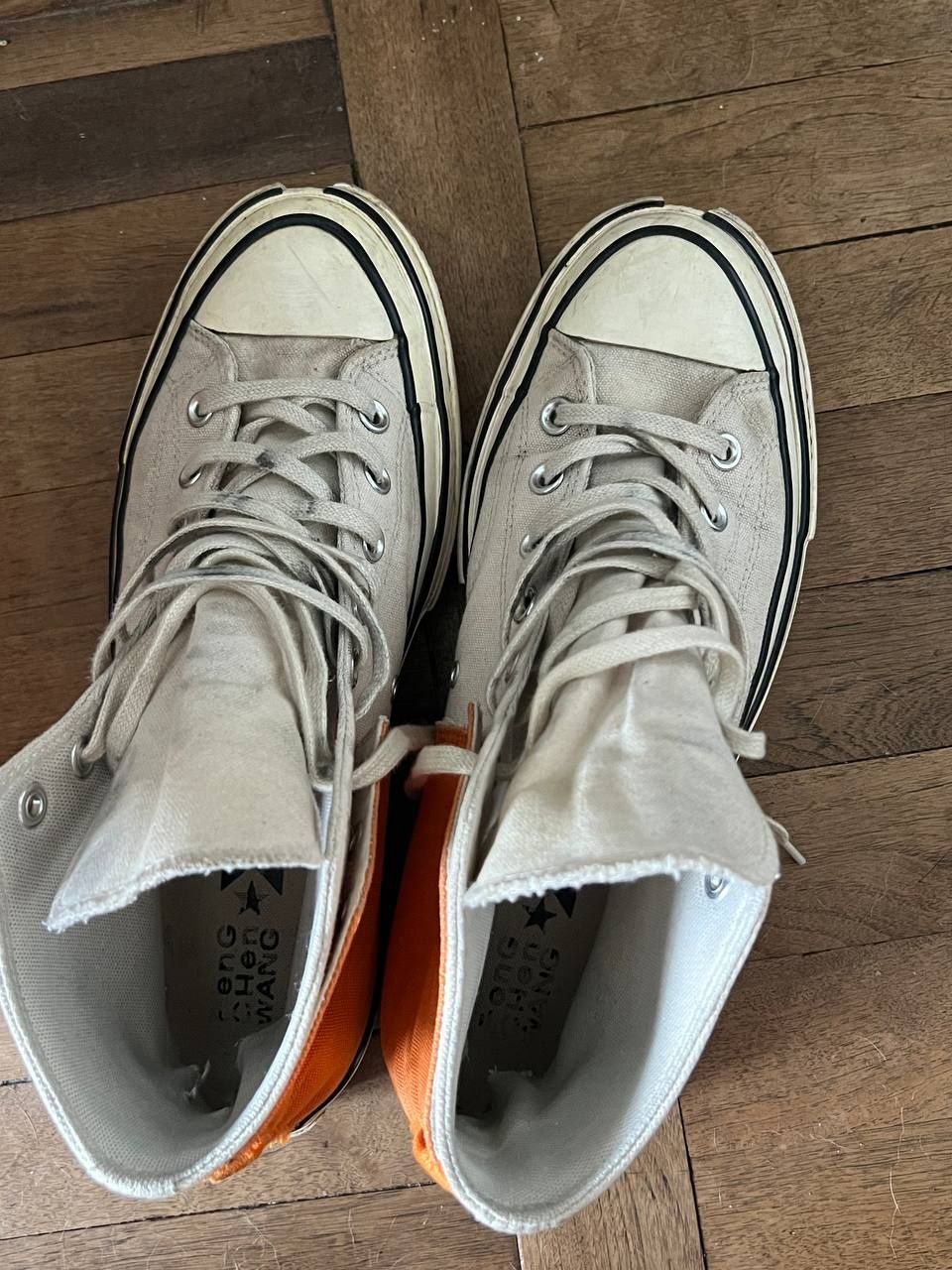 Кеди converse x Feng Chen Wang Chuck 70 2-in-1 Persimmon Orange