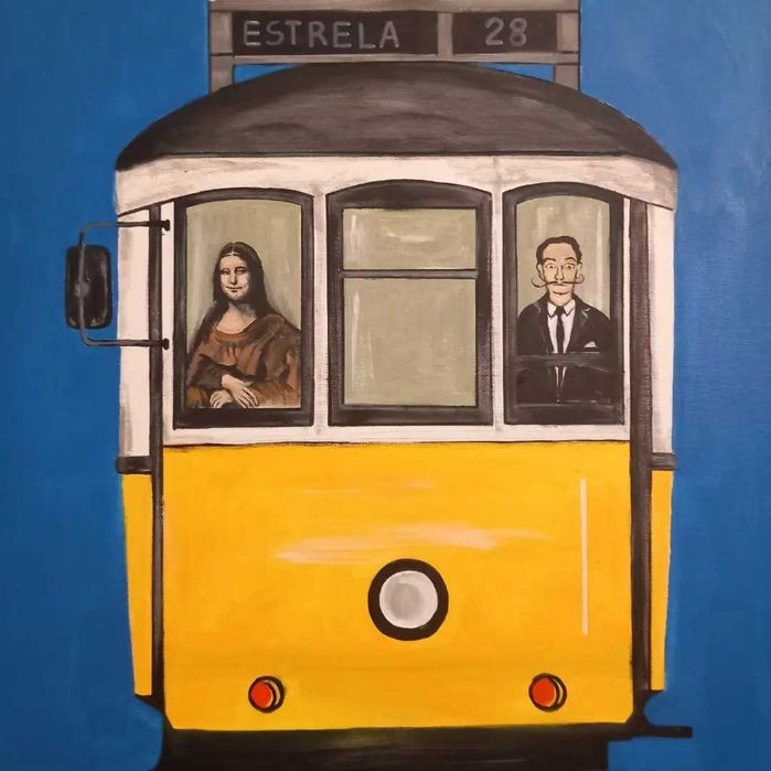 Quadros originais em Tela 75x9cm