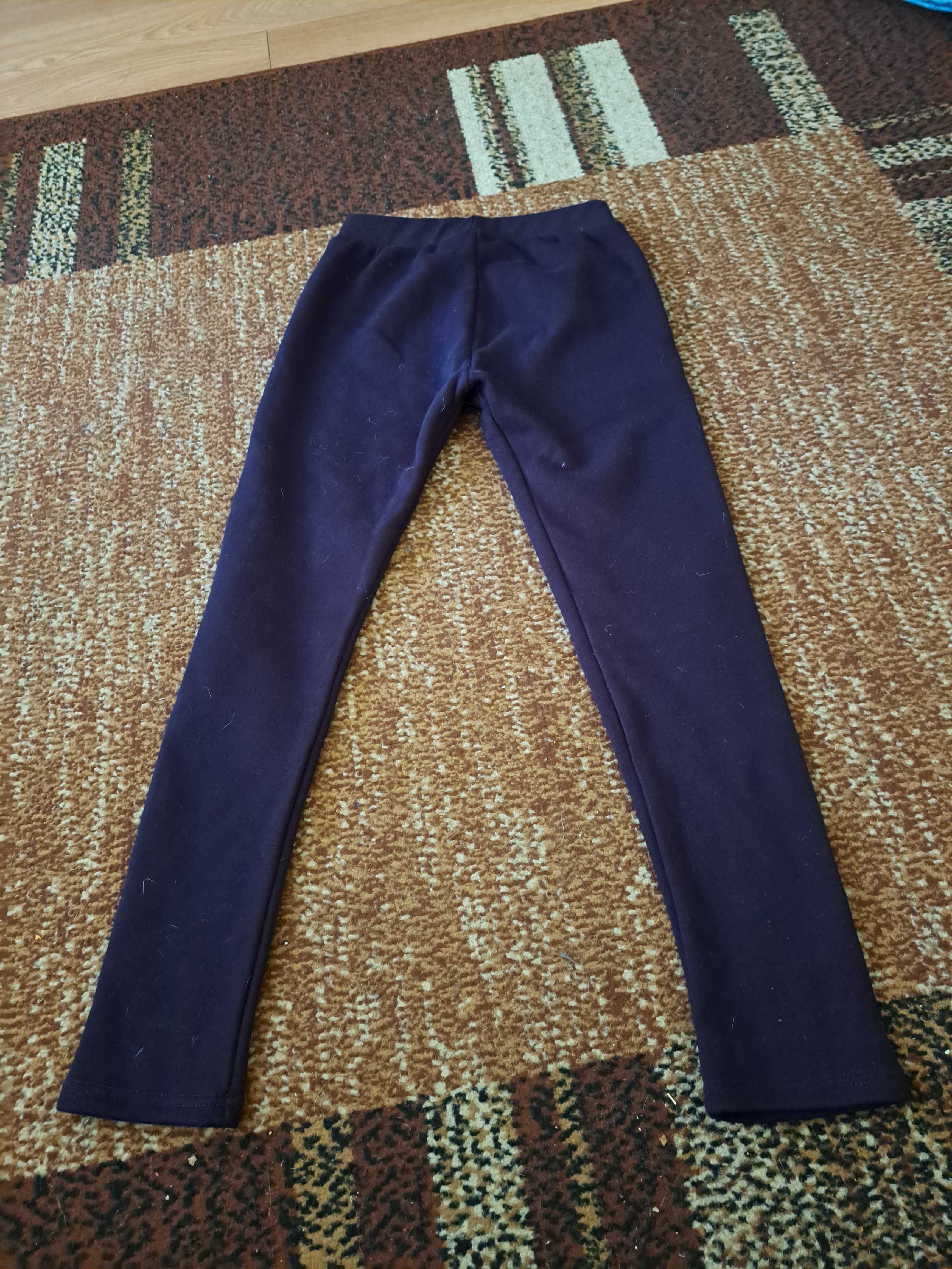 Spodnie, legginsy  ocieplane r.164