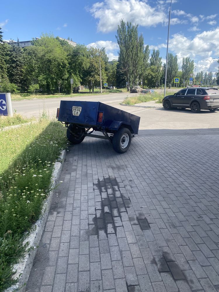 Продам крепкий усиленный прицеп с документами