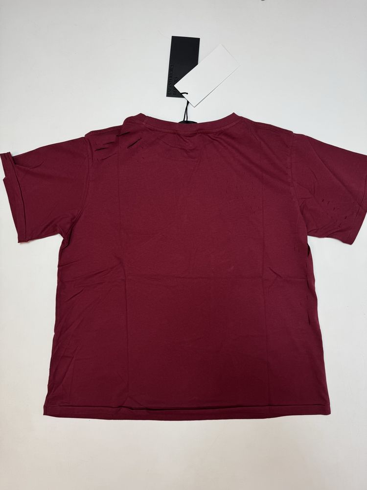 Футболка Enfants Riches Burgundy Classic Logo S M L vetements cropped