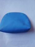 Bolsa azul com fecho - como nova