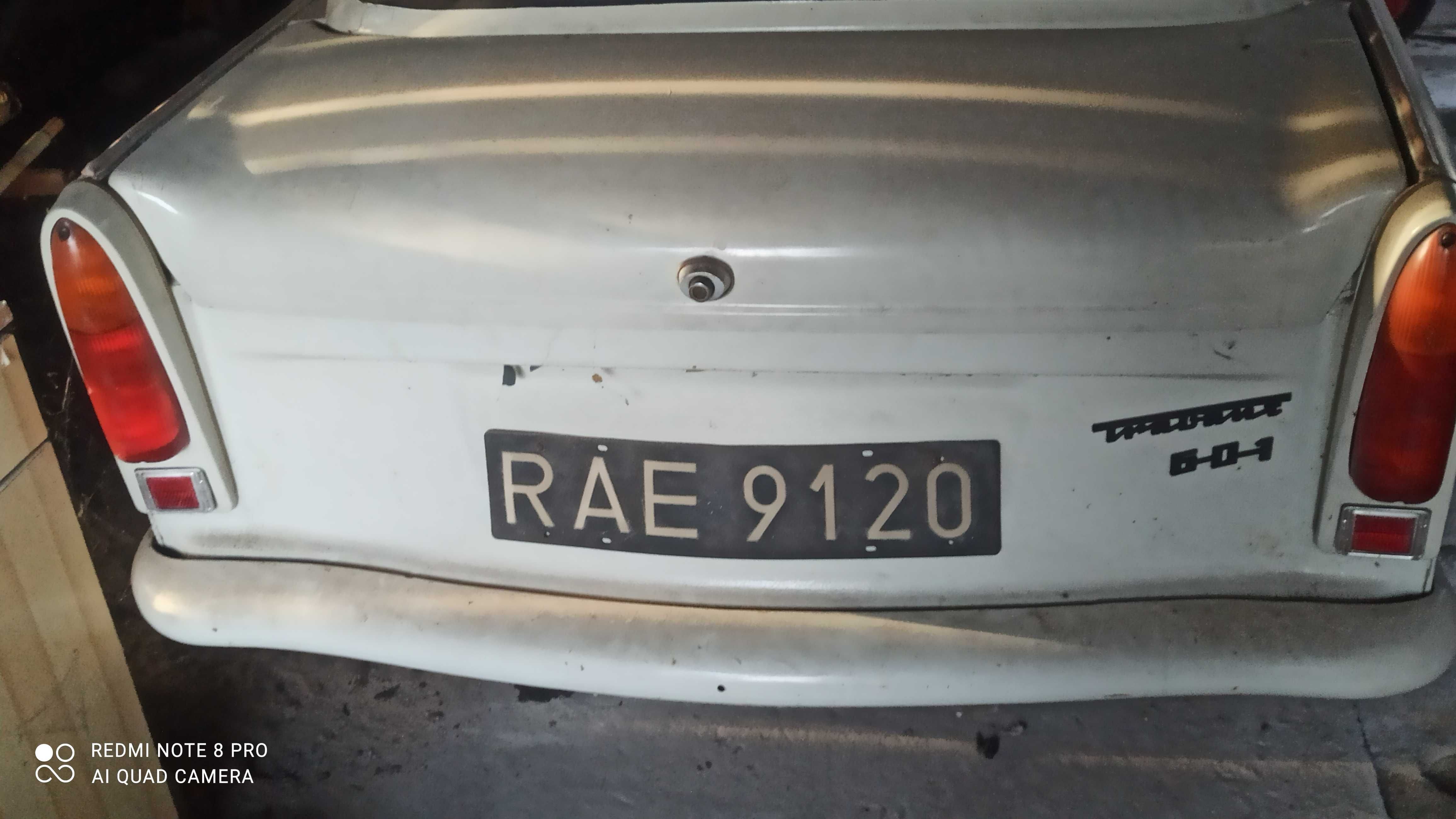 Trabant 601  Niemalowany  Oryginał 1 właściciel