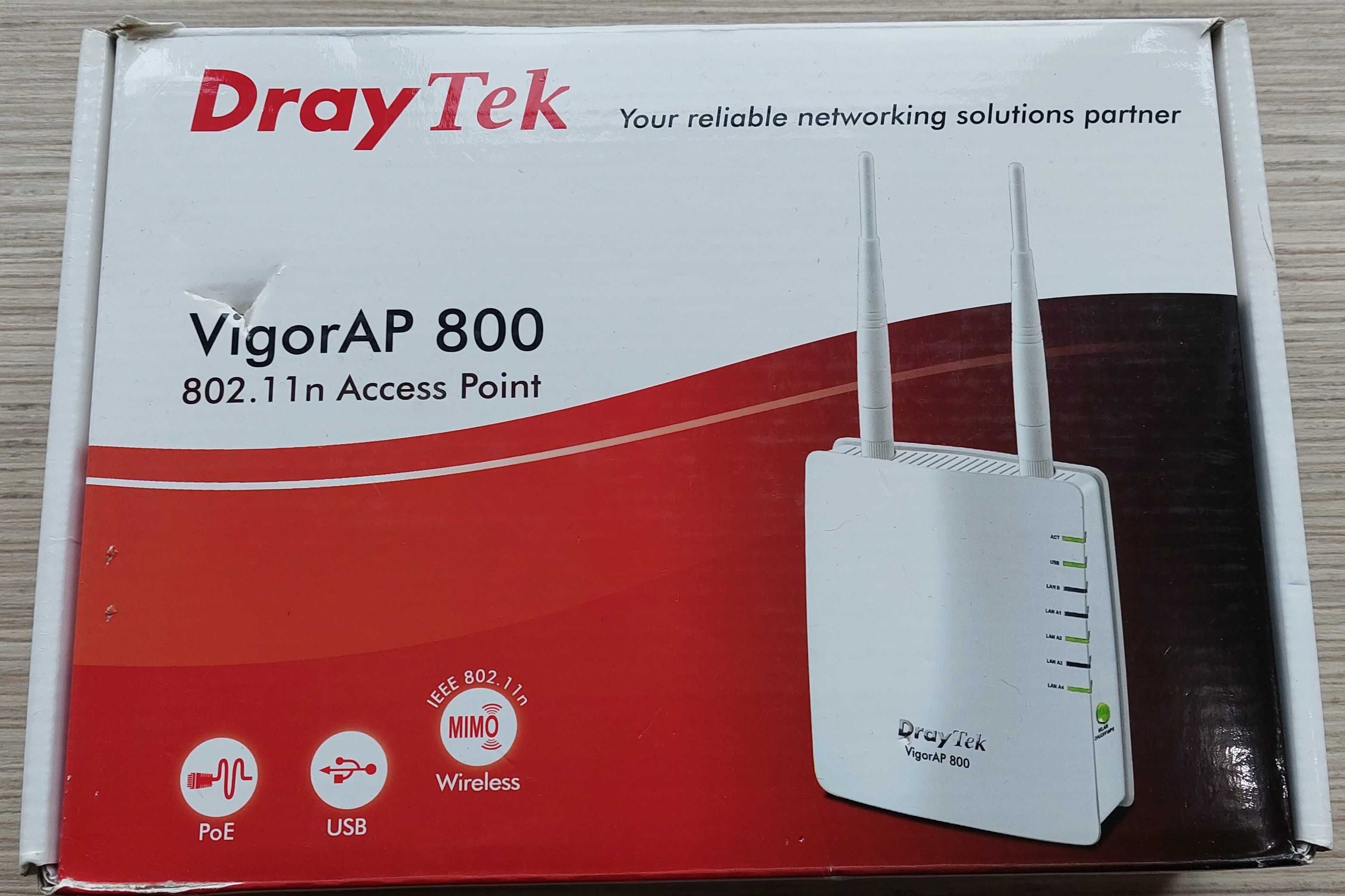 Точка доступа Wi-Fi DrayTek Vigor AP-800