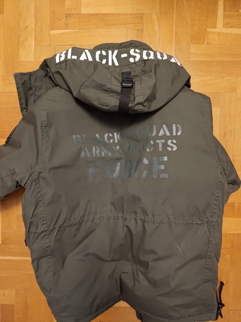 Kurtka zimowa męska Black Squad, L