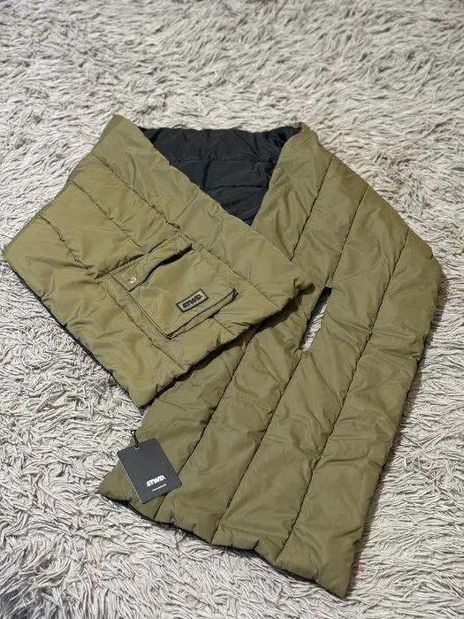 Новий стьобаний дутий шарф STWD pull&bear