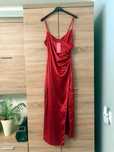 Sukienka elegancka suknia maxi z rozcięciem Shein M długa wesele ślub