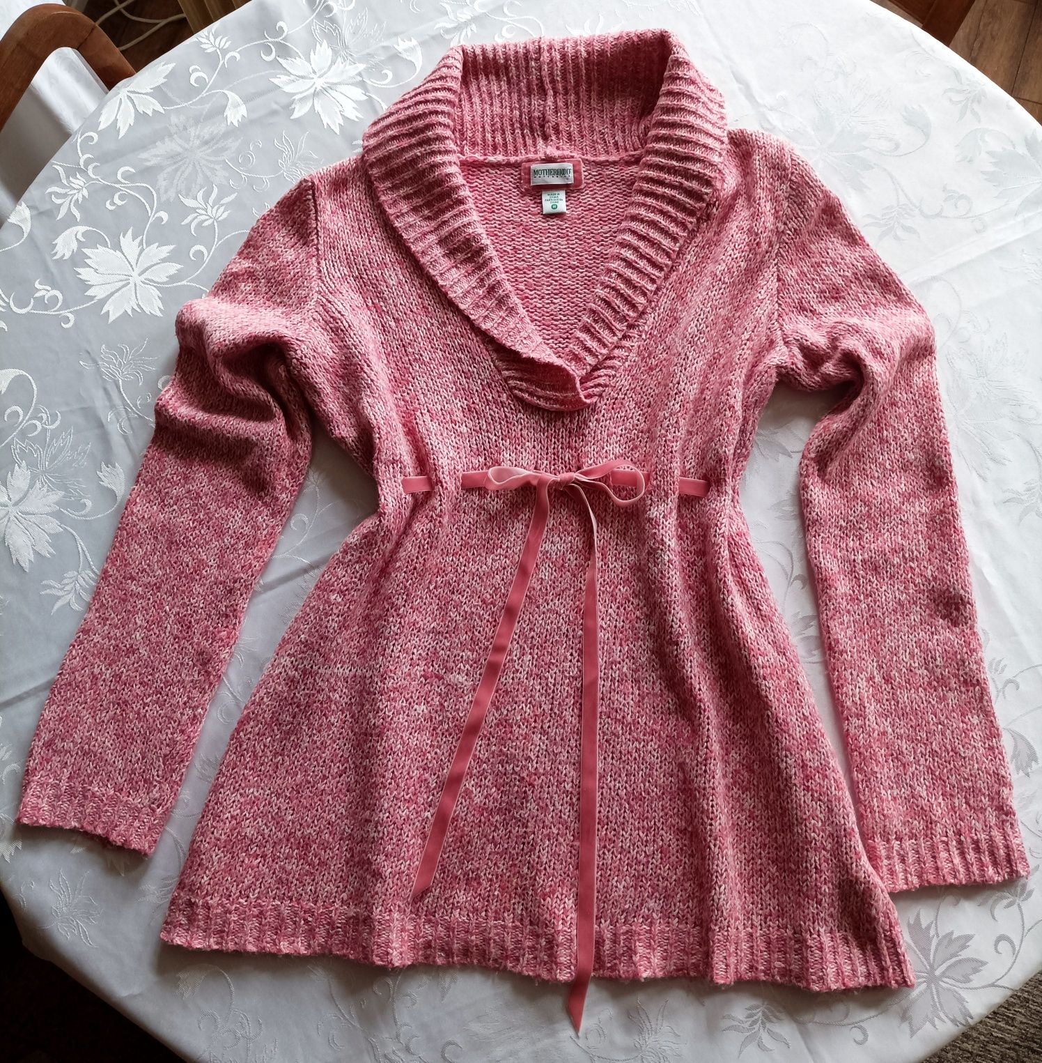 Sweter ciążowy, sweter do karmienia, sweterek dla mamy Motherhood M 38