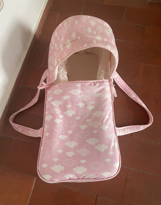 Alcofa de bébé rosa