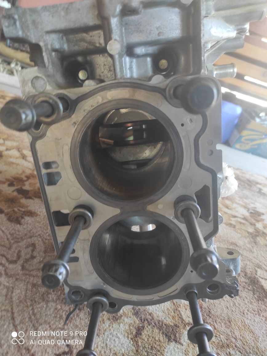 Блок двигателя коленвал Subaru forester 2019 fb 25