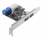 Контроллер PCI Express USB 3.0 (2 порта + выход на переднюю панель)