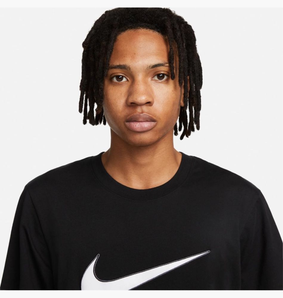 Футболка Nike m swoosh sp ss top fn0248-010 найк свуш