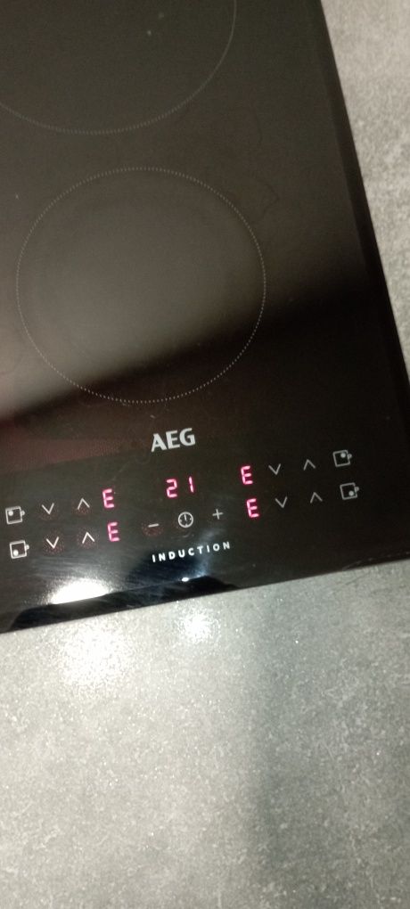 Placa indução AEG