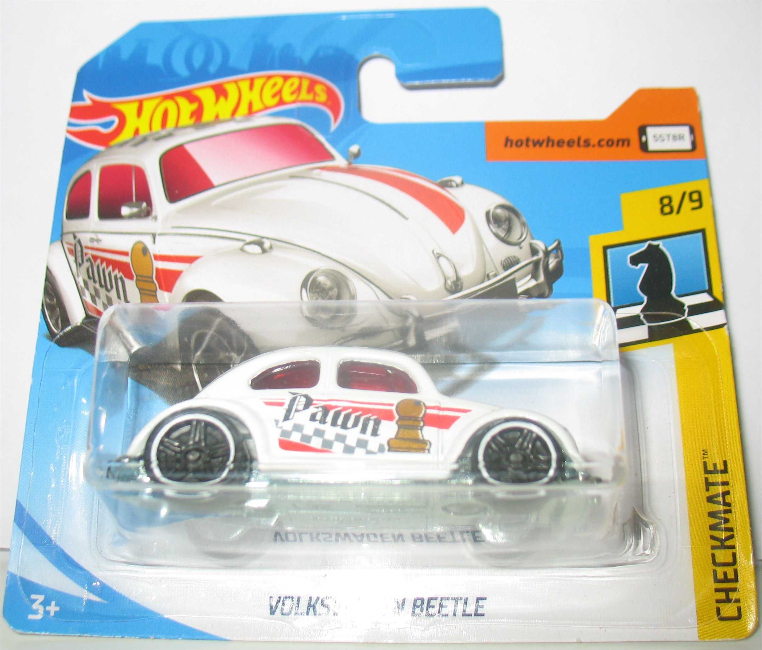 Hot Wheels - Volkswagen Beetle (branco - 2018)