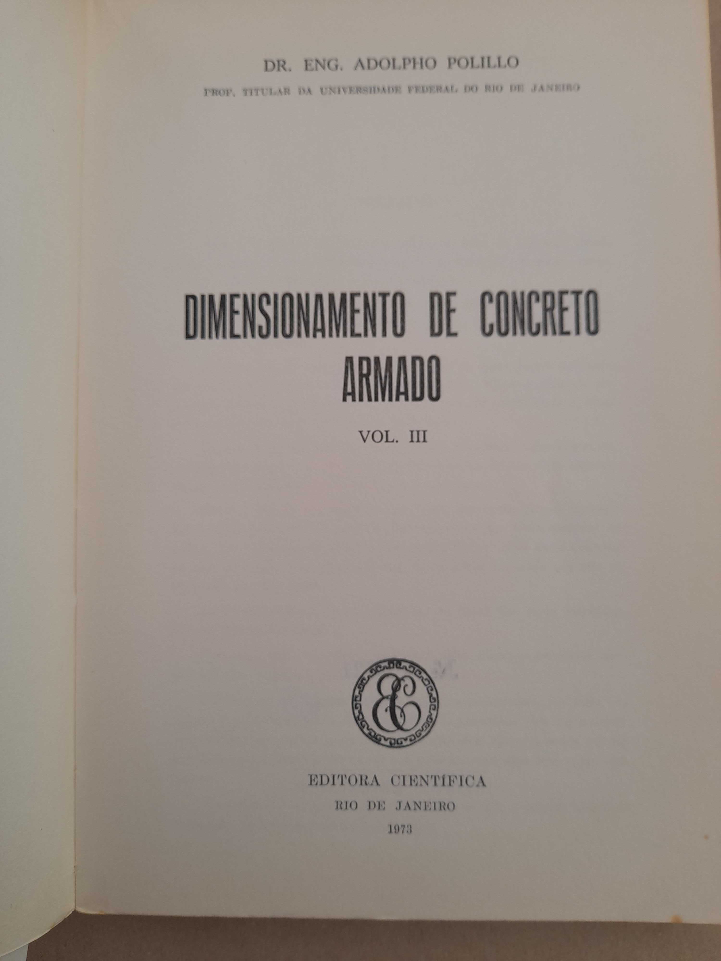 Dimensionamento De Concreto Armado Vol. 3