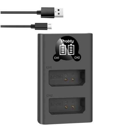 Carregador LC-E10 Duplo USB para LP-E10 1100D 1200D 1300D 2000D NOVO