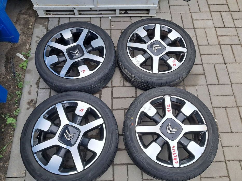 Citroen C4 Cactus FELGI Aluminiowe 17&quot; koła LATO 205/50/17 4x108