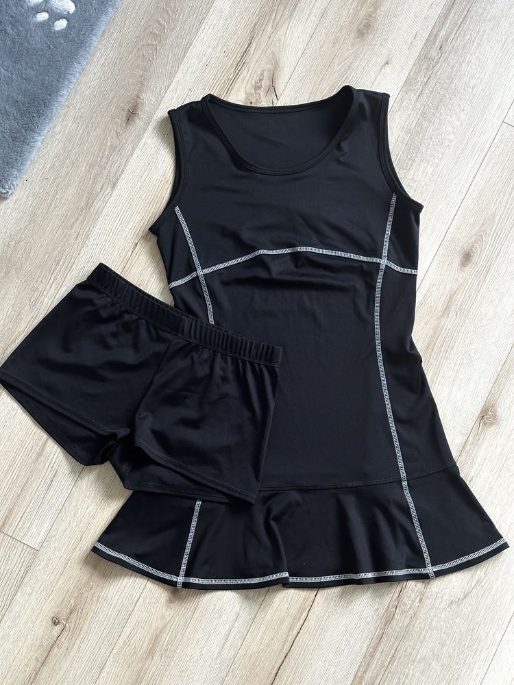 Сукня тенісна + шорти стан нового костюм для squosh