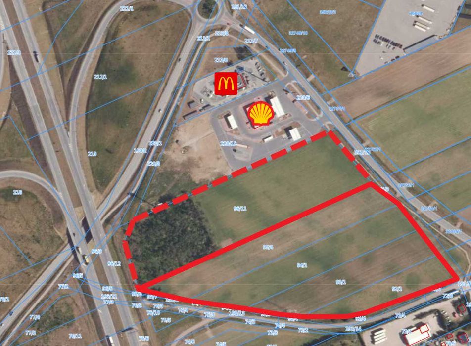 Działka 2-5 ha - handel/usługi węzeł Suwałki Południe Via Baltica