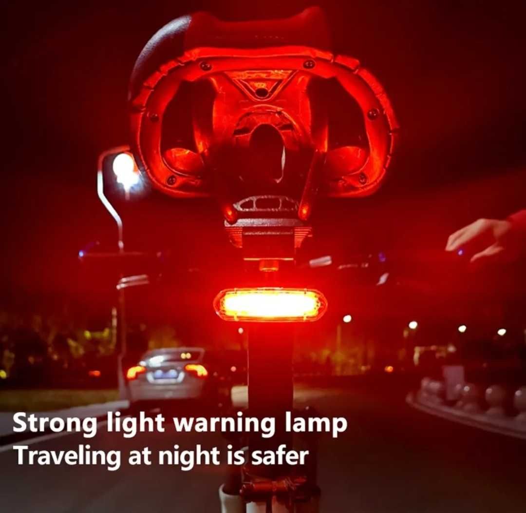 Lampka rowerowa tył - RED Mega Flash