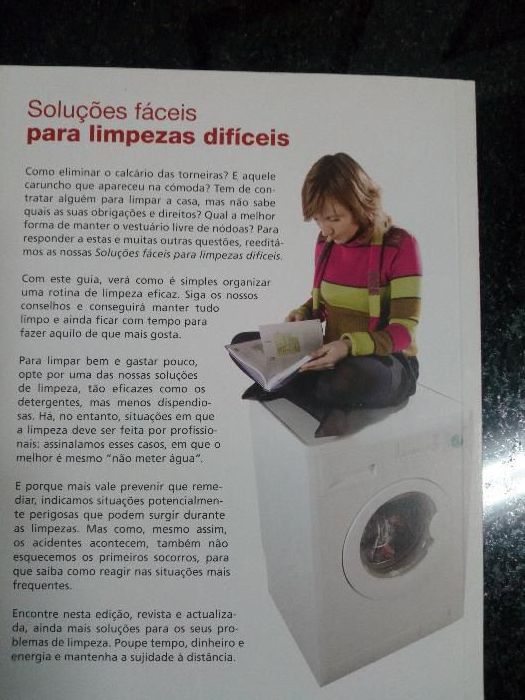 Livro Soluções fáceis para limpezas difíceis