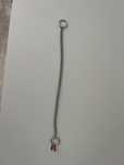 Sprenger Coleira Metálica Aço Inox 2 mm (35 cm)