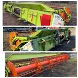 Зернова та кукурудзяна жатка Claas