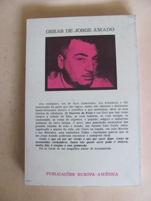 Os Pastores da Noite de Jorge Amado