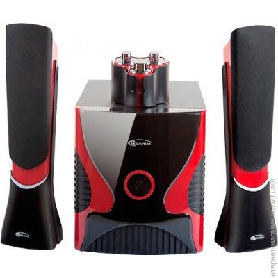 НОВА Ігрова Акустична система КОЛОНКИ і САБ Gemix SB-75 Black/Red 60W