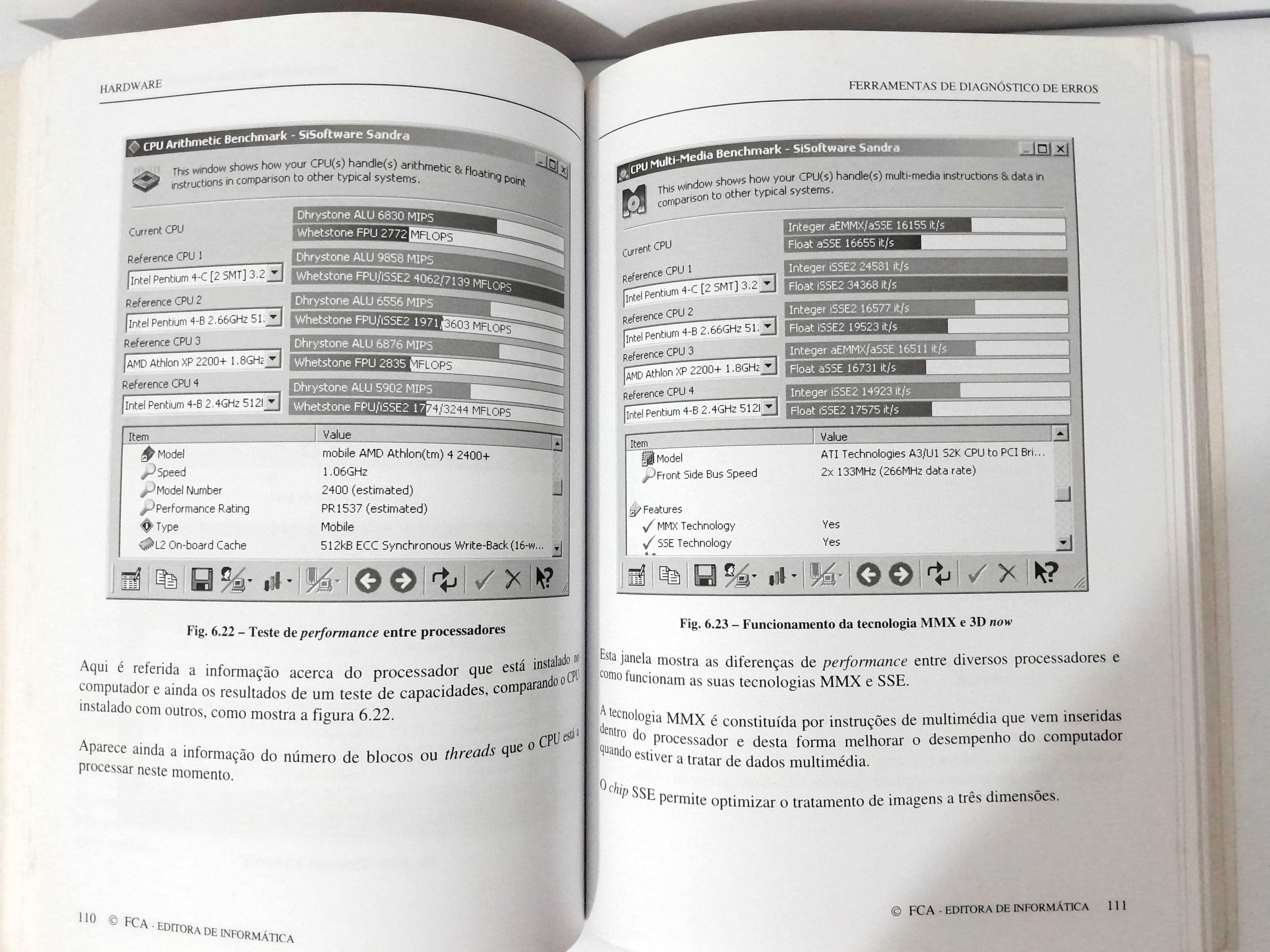 Livros Informática: Hardware - Curso Completo (1ª e 4ª Edições) da FCA