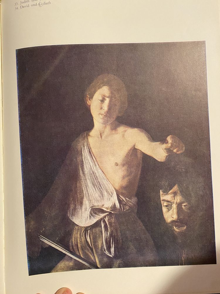 Книга Caravaggio,  Изд. Бухарест, 1983 год.