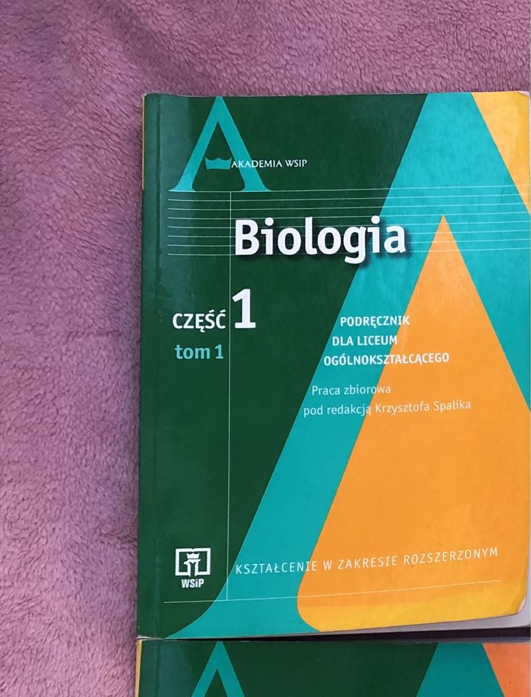 Podręcznik część 1 tom 1 WSiP biologia