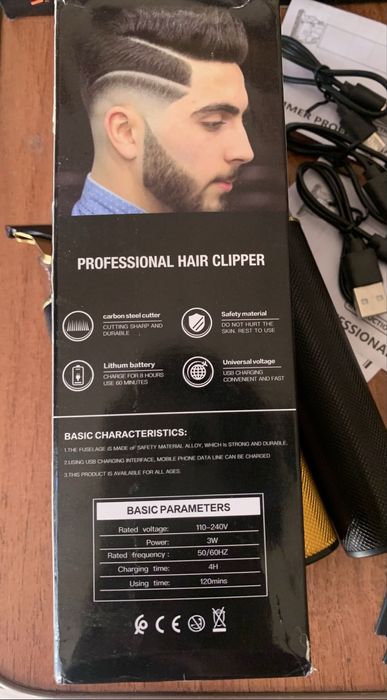 Універсальна професійна машинка для стрижки волосся,бороди