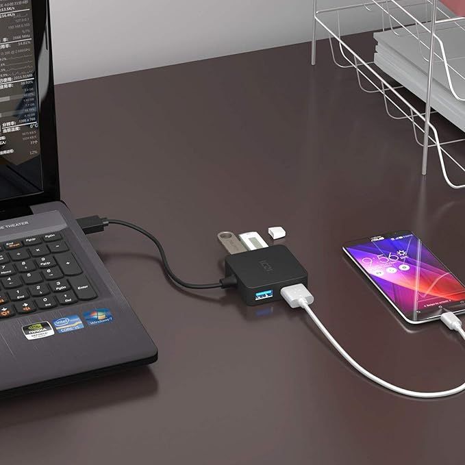 iczi usb 3.0 hub mini koncentrator, rozdzielacz 4w1 vv